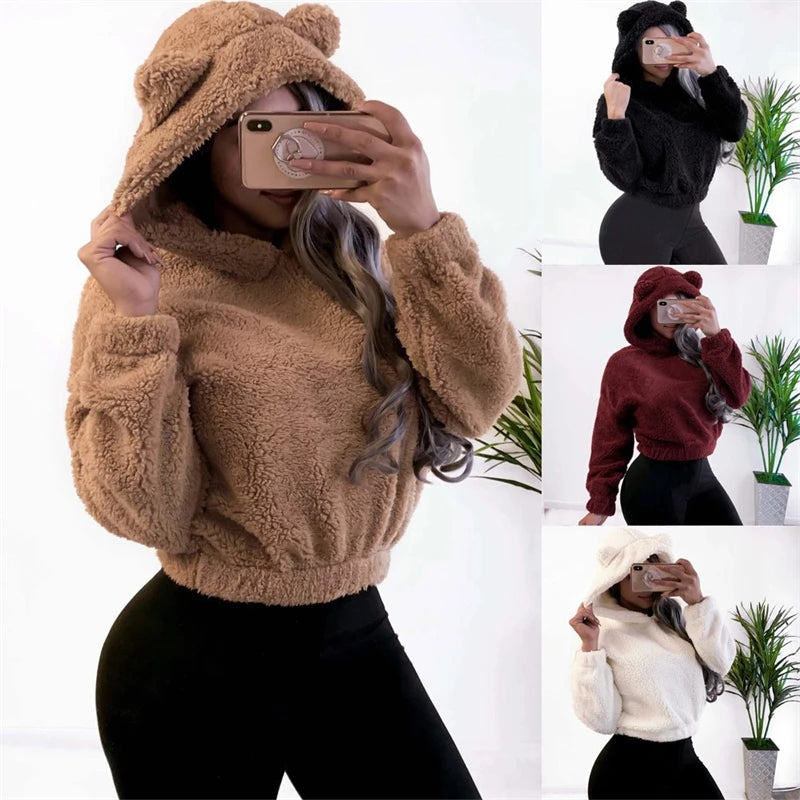 Cute Bear Warm Hoodie