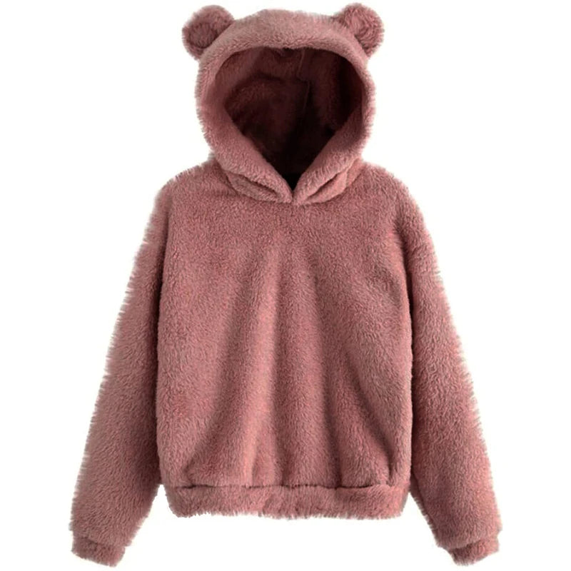 Cute Bear Warm Hoodie